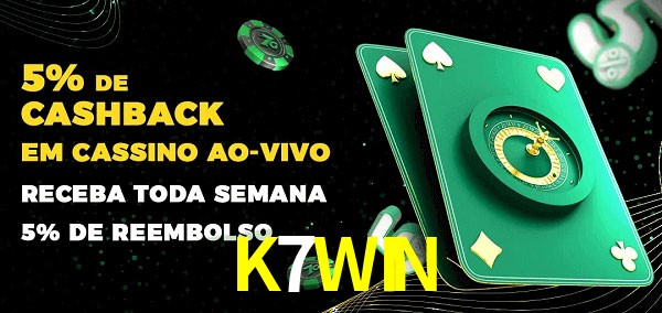 Promoções do cassino ao Vivo K7WIN